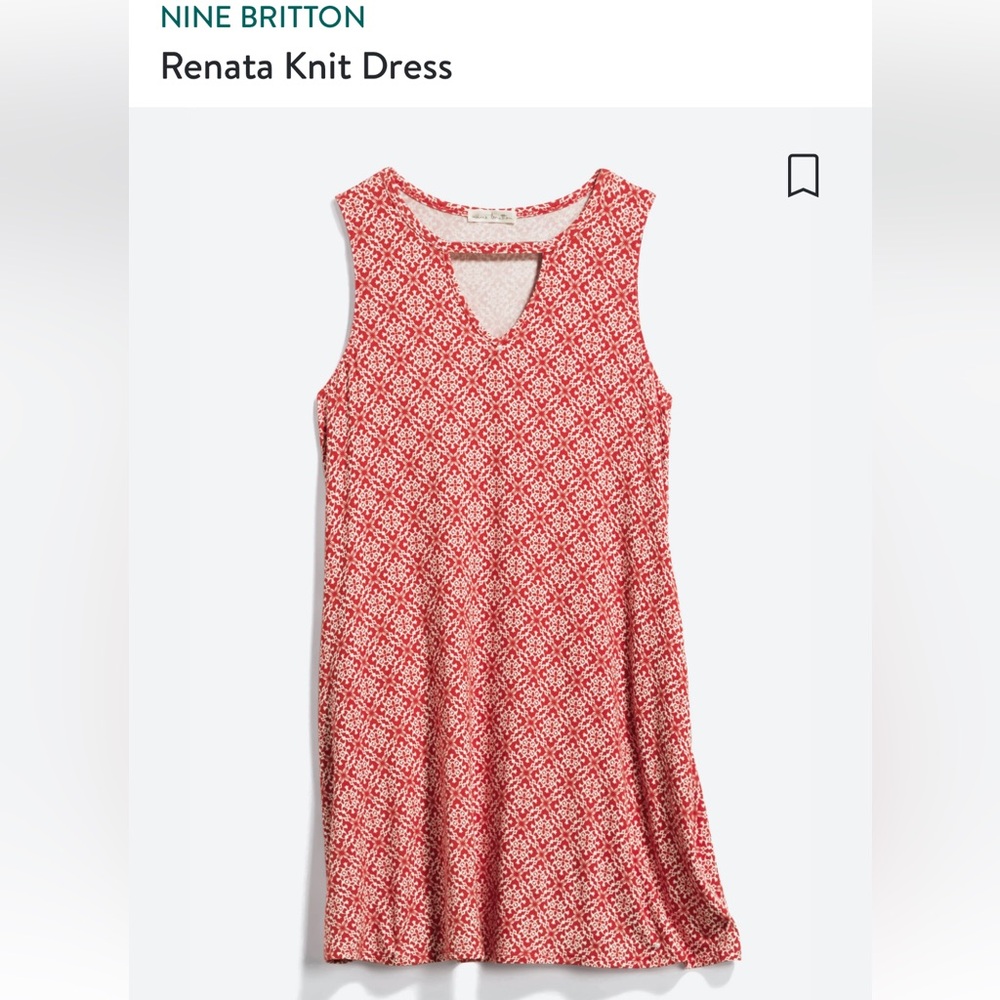 NINE BRITTON-  Renata Knit Dress